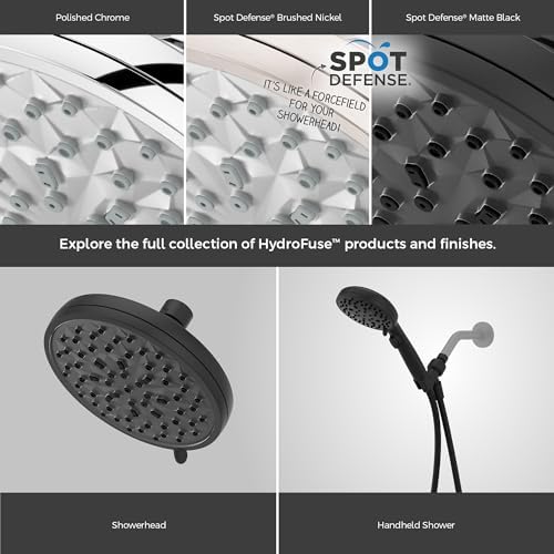 Pfister HydroFuse Handheld Shower Head with 6 Functions and 175 GPM Flow Rate