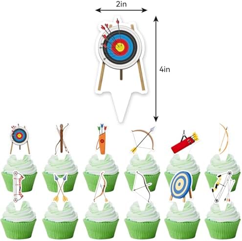 Archery Party Decorations with Balloons and Banners