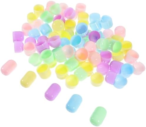 Abaodam Gumball Machine Capsules 50PCS 32x47mm Clear Plastic Balls