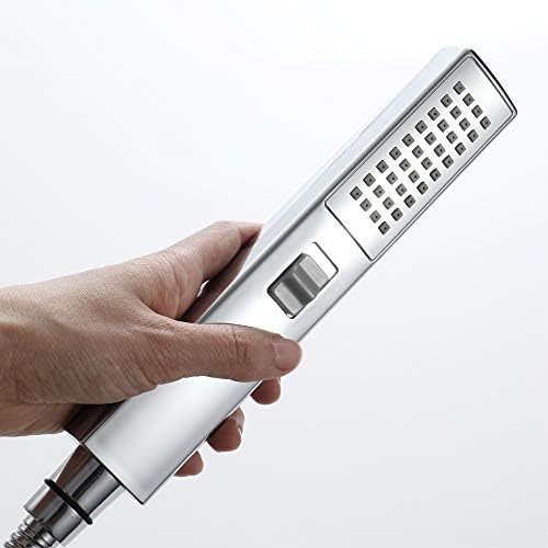 High Pressure Handheld Shower Head with 2 Functions and Brass Bracket