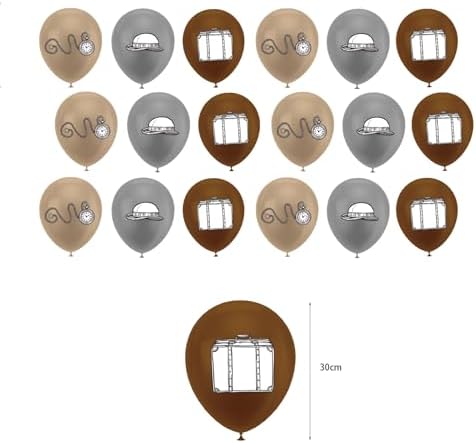Detective Birthday Party Decorations with Balloons