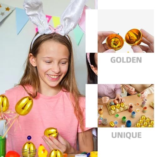 HOLIDYOYO Fillable Easter Eggs Decor Set