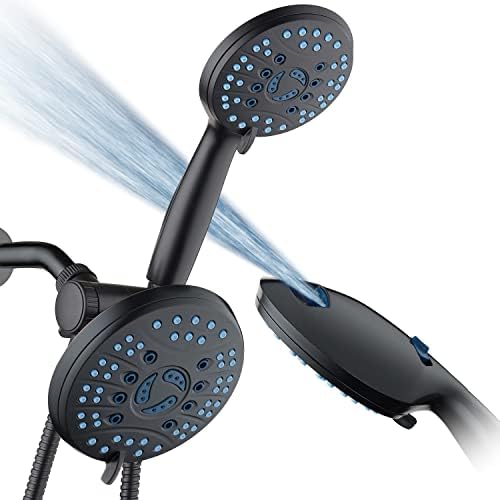 Hotel Spa AquaCare High Pressure Handheld Shower Head 50 Mode 3 Way Combo