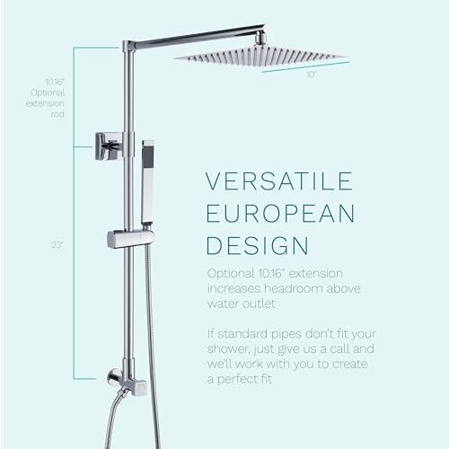 Fennocasa Polaris Lux Rain Shower System