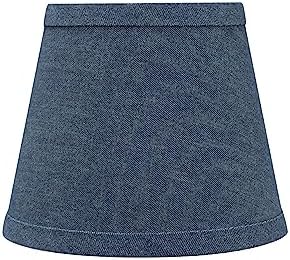 Aspen Creative 32863-6A 4x6x5 Blue Lamp Shade