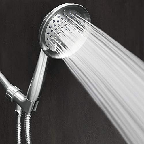 ShowerMaxx Luxury Spa Chrome Handheld Shower Head with 6 Settings