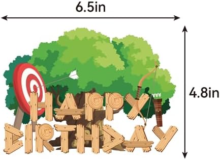 Archery Party Decorations with Balloons and Banners
