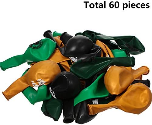 Gejoy 60 Piece Bigfoot Birthday Balloons Party Decorations