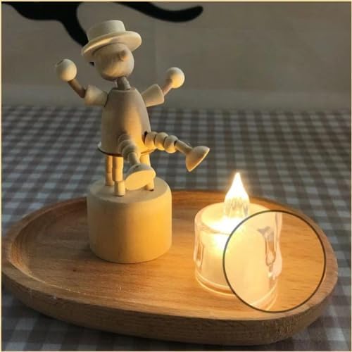 12 Pack Crystal LED Tea Light Candles for Decorations