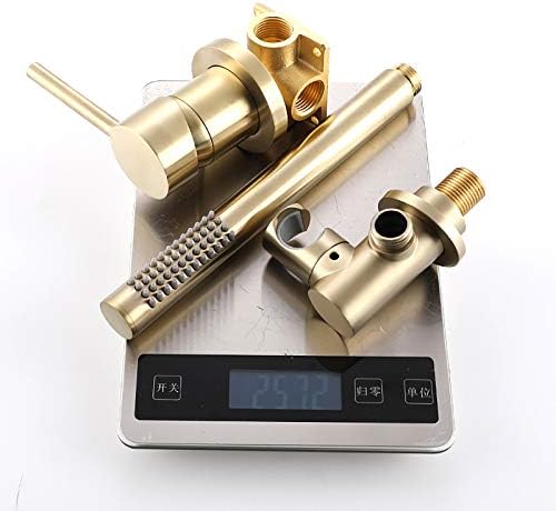 Brass Handheld Shower Head with Silicone Nozzle