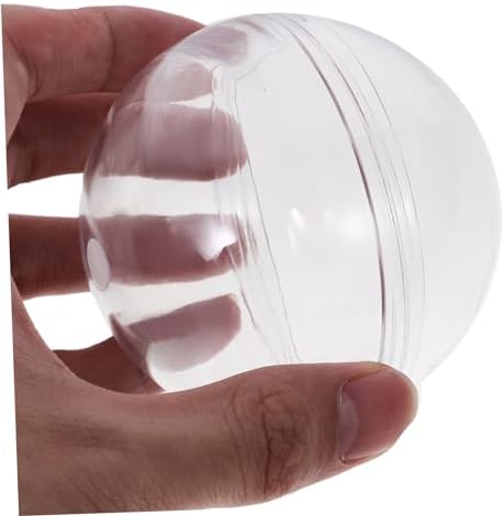 10pcs Transparent Round Refillable Capsules for Party Favors and Easter Celebrations