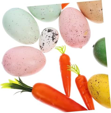 Alipis 1set Decorative Foams Easter Carrot Ornaments