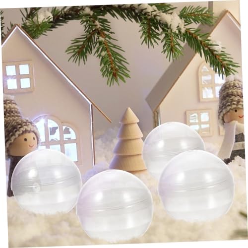 10pcs Transparent Round Refillable Capsules for Party Favors and Easter Celebrations