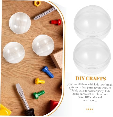 50pcs Easter Eggs Fillable Balls Candy Vending Machine Party Favors