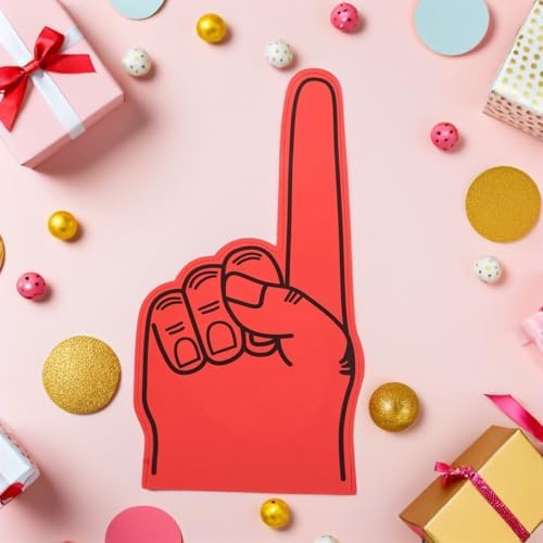 4pcs Giant Foam Finger for Cheerleading and Events