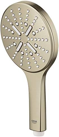 GROHE 26545EN0 3-Setting Handheld Shower Head Brushed Nickel Infinity