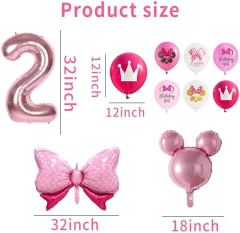 Cute Cartoon Birthday Balloon Decoration Set