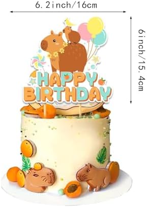Capybara Party Decorations Set for Kids and Adults