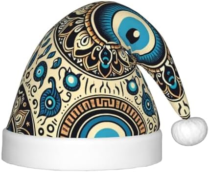 Augenstern Christmas Hat Santa Hat Evil Eye Amulet Unisex