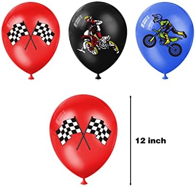 Heidaman Dirt Bike Party Decor Set for Boys