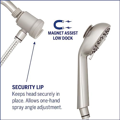 Waterpik Magnetic Dual Dock Handheld Shower Head