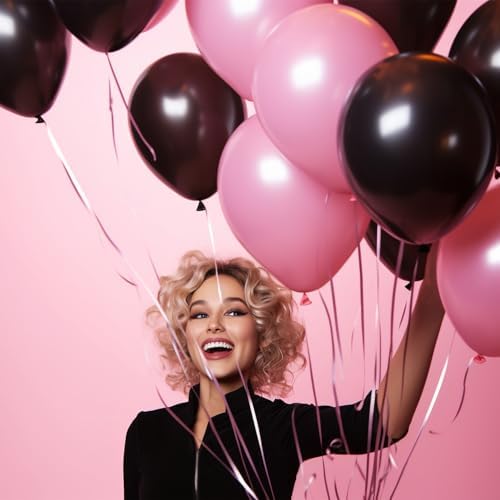 Garma Black Balloons 12 Inch 100PCS Party Decorations