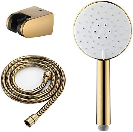 Titanium Gold Handheld Shower Head Set with 3 Spray Modes