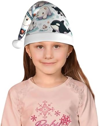 Augenstern Christmas Hat for Kids Unisex Santa Hat