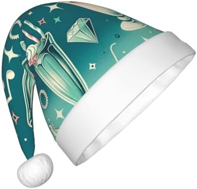 Augenstern Christmas Hat Retro Milkshakes Santa Hat Unisex