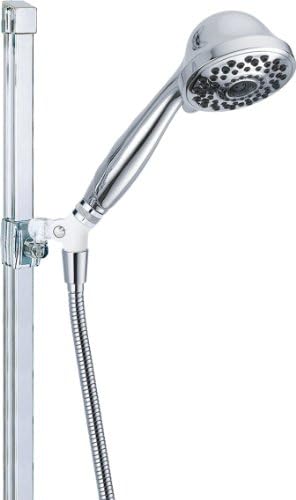 Delta Faucet 51751 Hand Shower with Glide Rail and 5 Spray Patterns