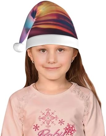 Augenstern Christmas Hat Tropical Beach Sunset Santa Hat For Kids