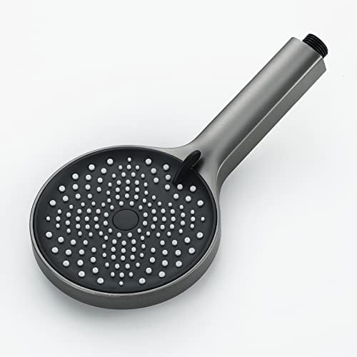 Gray Handheld Shower Head Set with 3 Spray Settings