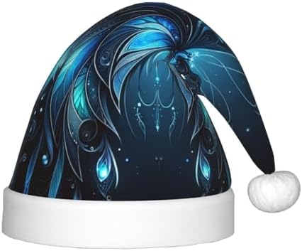 Augenstern Christmas Hat Blue Butterfly Wings Santa Hat For Kids