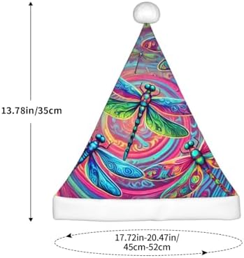 Augenstern Neon Dragonflies Christmas Hat for Kids