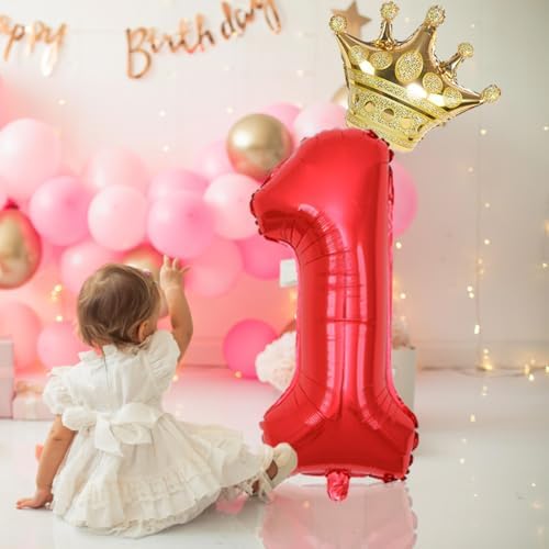 40 Inch Gold Crown Number 15 Balloons Birthday Decor