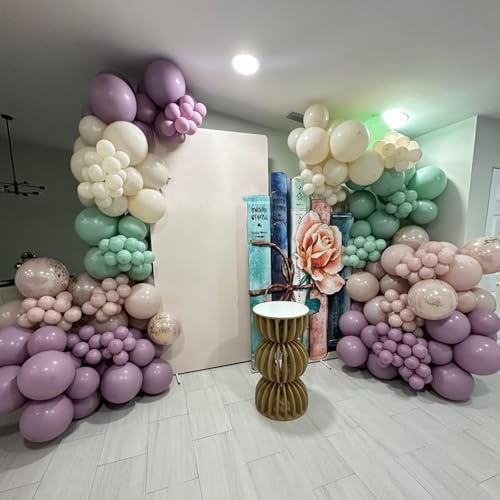 Dusty Purple Balloons 5 Inch 60pcs for Party Decorations