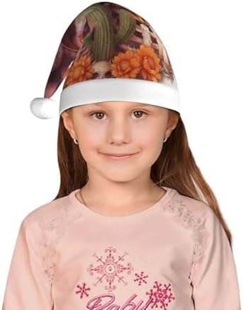 Augenstern Christmas Hat with Skeletons Cactus Candles
