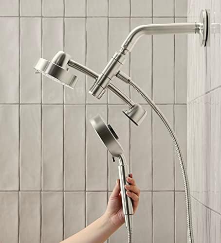 KOHLER 23219-BN Purist 2-in-1 Shower Combo with Pause Feature