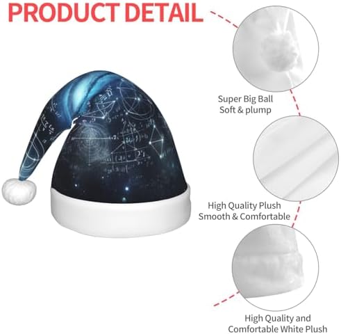 Augenstern Christmas Hat Math Formula Starry Sky Santa Hat