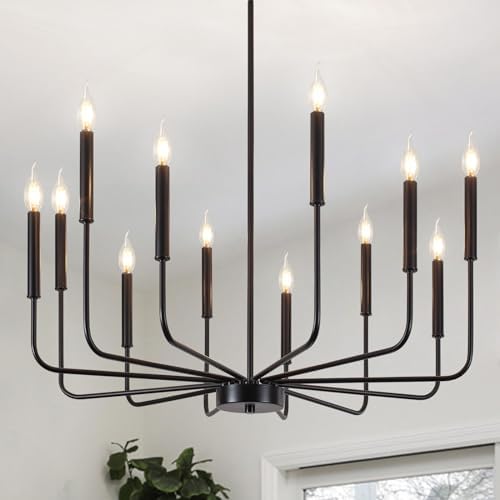 3149 Inch Black Chandeliers for Dining Room