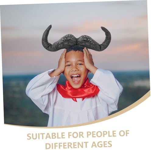 Ox Horn Headband Halloween Costume Unique Party Accessory