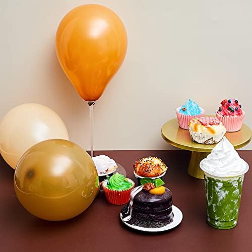 Chalyna 120 Pcs 5 Inch Brown Balloons Party Decorations