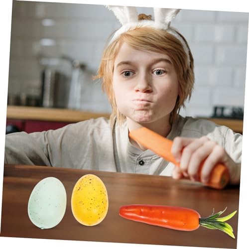 Alipis 1set Decorative Foams Easter Carrot Ornaments