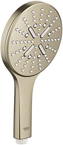 GROHE 26545EN0 3-Setting Handheld Shower Head Brushed Nickel Infinity