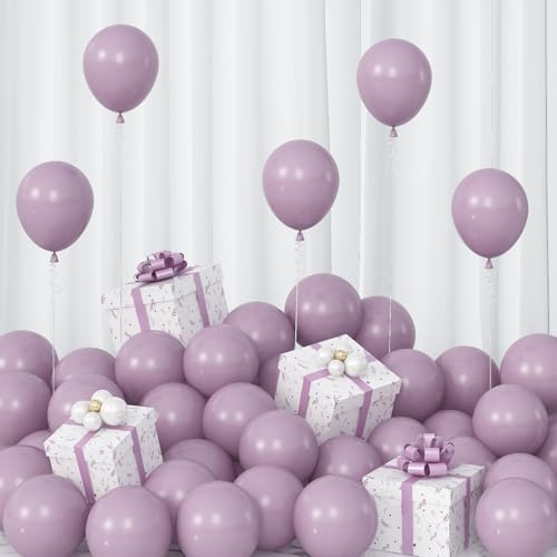 Dusty Purple Balloons 5 Inch 60pcs for Party Decorations