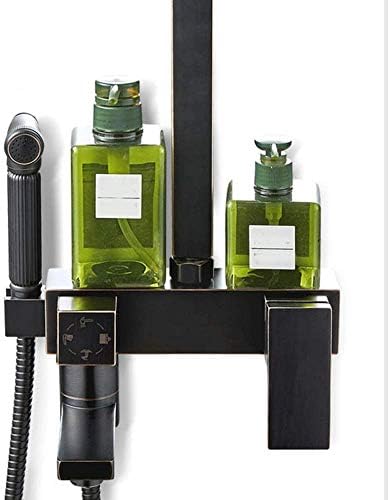 Adjustable Handheld Showerhead with Four Water Modes