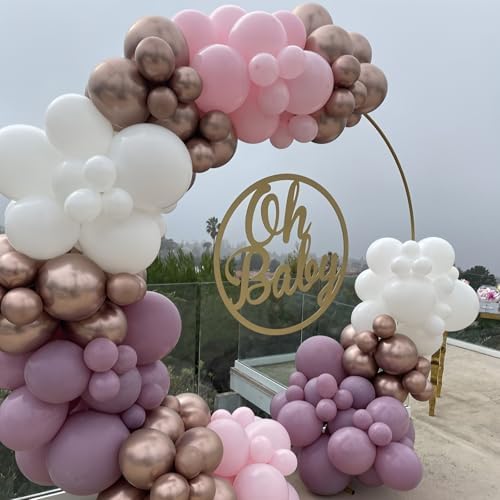 Dusty Purple Balloons 5 Inch 60pcs for Party Decorations