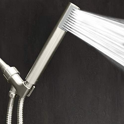 ShowerMaxx Luxury Spa Brushed Nickel Handheld Shower Head
