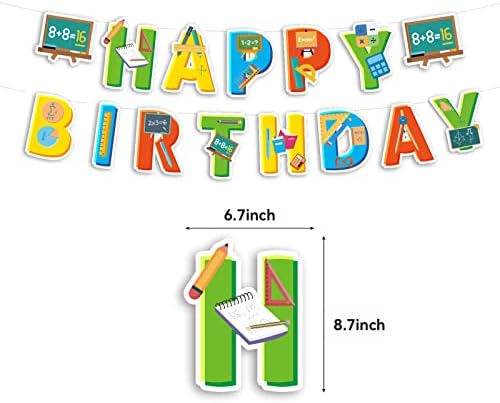 Math Party Decorations for Birthday and Classroom Events