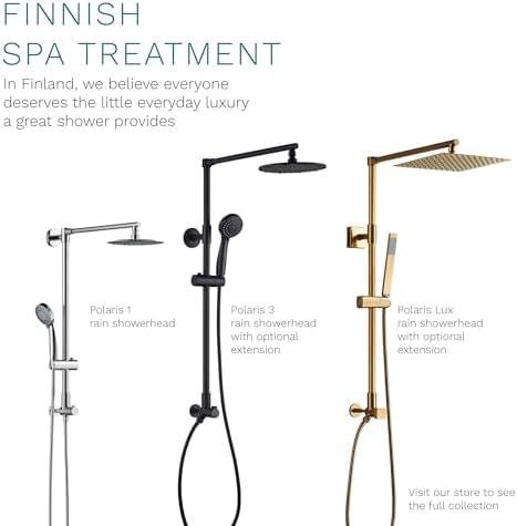 Fennocasa Polaris Lux Rain Shower System